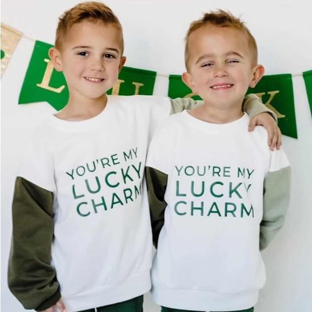 Lucky charm sweatshirt